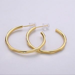 Classic Gold Hoop Earrings